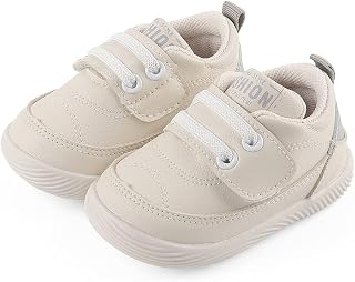 LACOFIA First Steps Baby Shoes with Non-Slip Rubber Sole