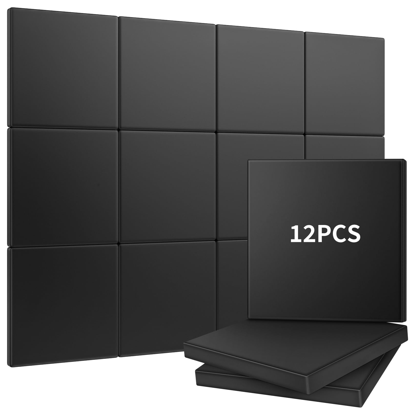 JOMOQ 12 Pack Golf Wall Padding 20"x20"x2" Golf Simulator Padding for Walls | Co