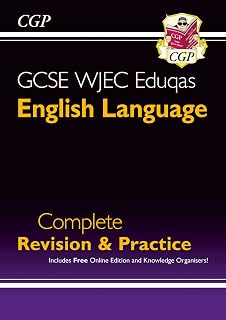 GCSE English Language WJEC Eduqas Complete Revision & Practice (with Online Edition): perfect for the 2027 and 2028 exams (CGP WJEC Eduqas GCSE English)