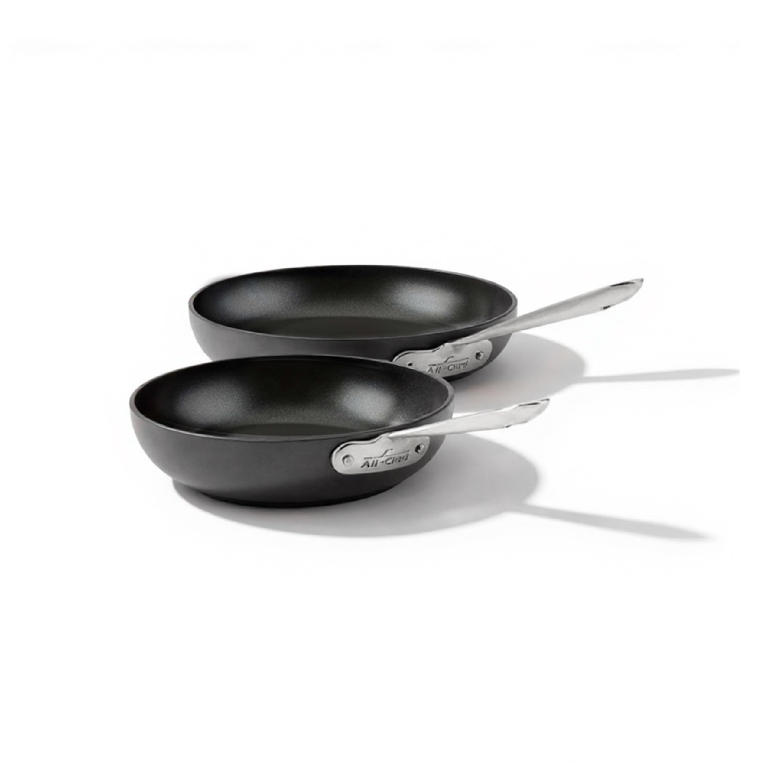 All-Clad HA1® Nonstick, 2-Piece Fry Pan Set, Induction Ready | 8" and 10" frying