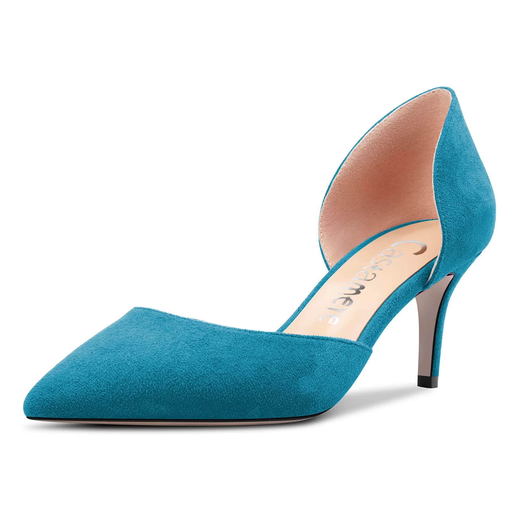 Castamere Women's Needle Medium Pointed Toe Pumps Two-Piece Slip-on Office Class
