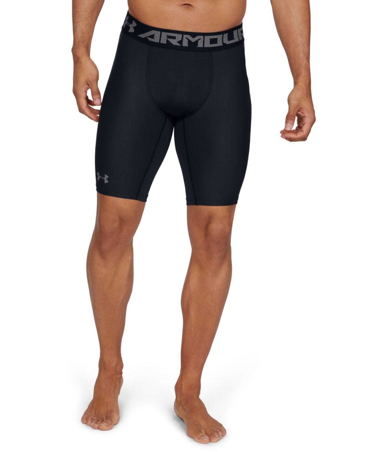 UNDER ARMOUR(アンダーアーマー) Men's UA HeatGear Armour 2.0 Compression Long Shorts Trai
