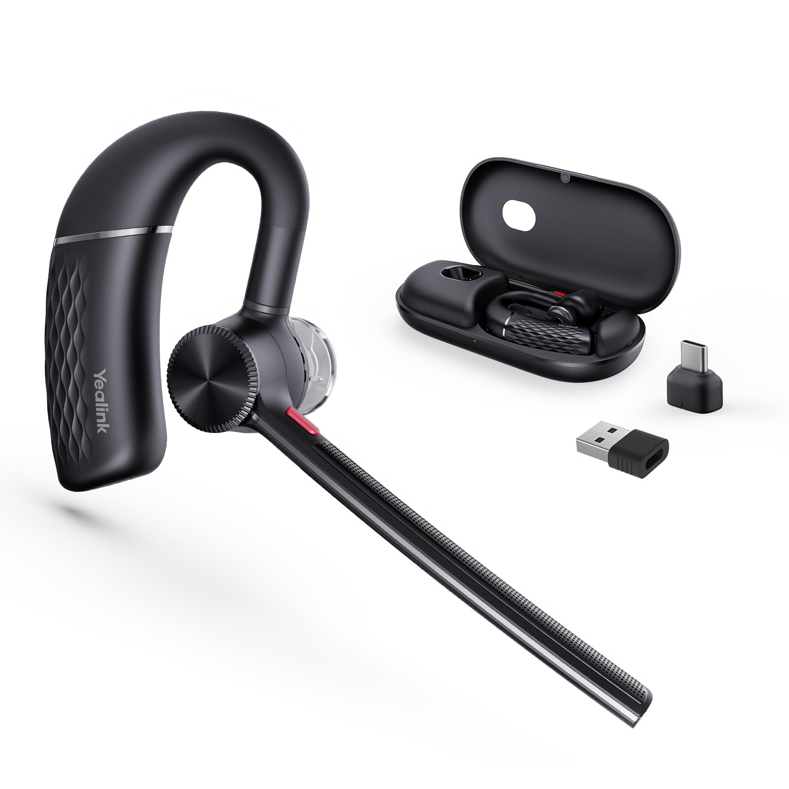 Yealink BH71 Pro Bluetooth Headset with USB-C/A Dongle, Teams Certified, Wireles