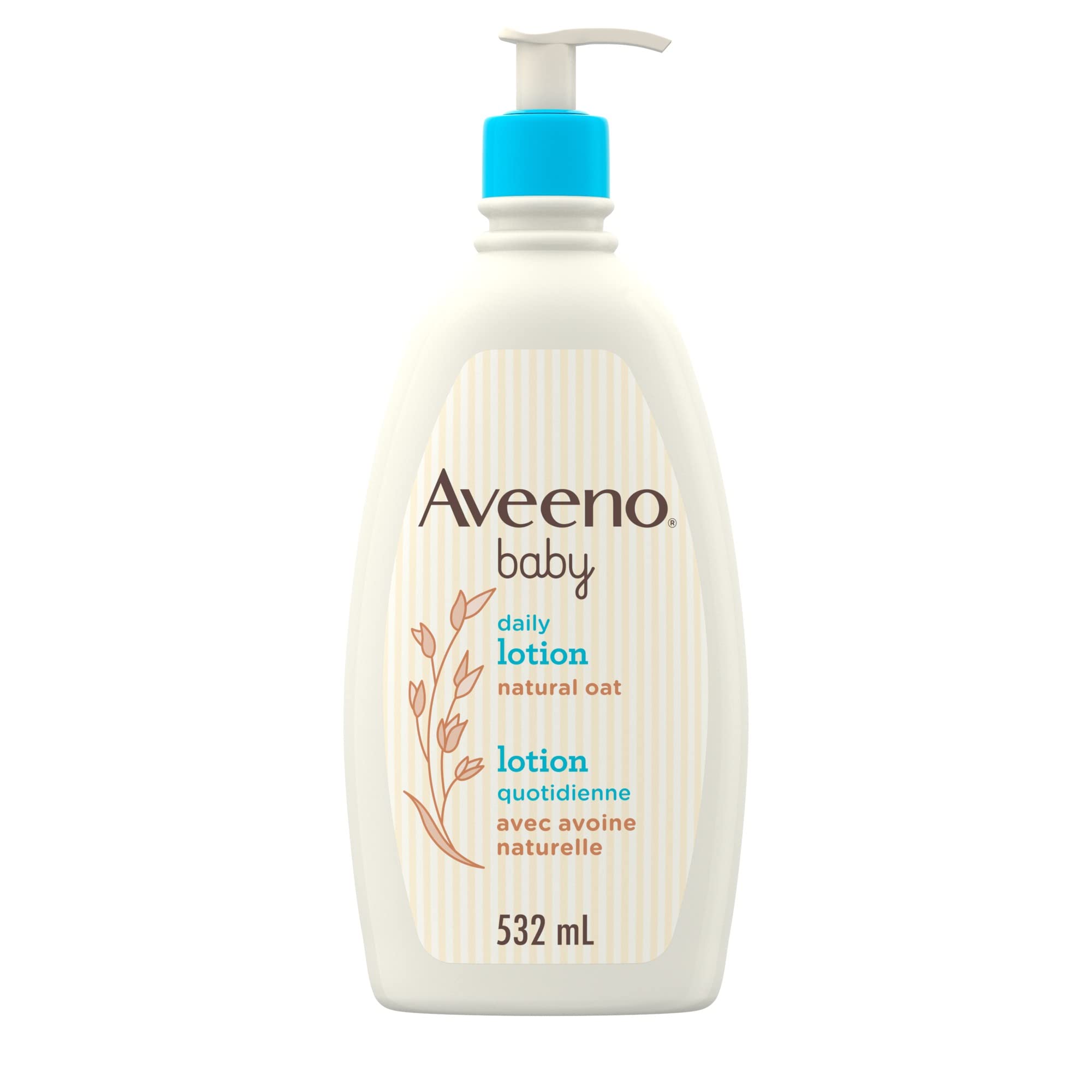 Aveeno Baby Daily Lotion, Natural Colloidal Oatmeal, Fragrance-Free, 532mL | 24-
