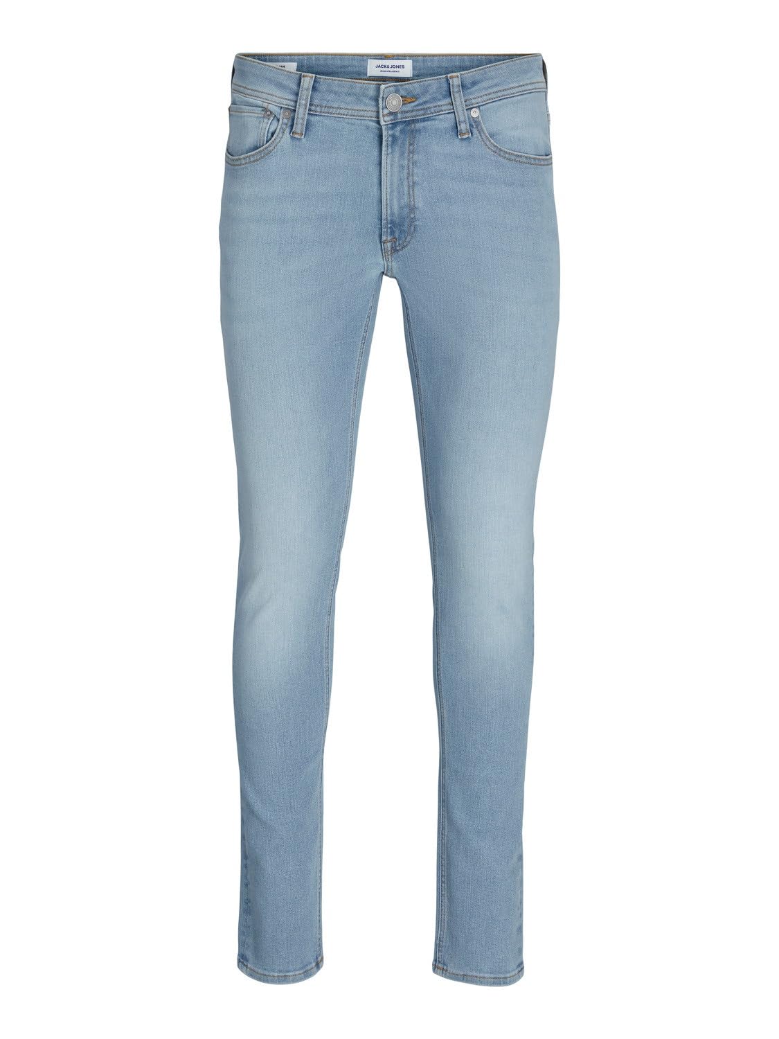 JACK & JONES Mens Jeans Skinny Slim Fit Denim Blue Cotton Trousers Regular Fit f