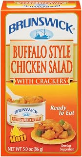 Brunswick, Ready To Eat Buffalo Chicken Salad Kit, 3 Ounce