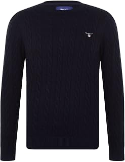 GANT Cotton Cable Crew Sweater Sweater Men