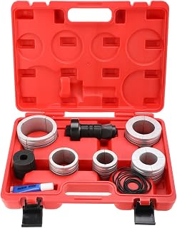 BTSHUB 28mm Exhaust Pipe Expander 1-5/8 to 4-1/4" Muffler Pipe Expander | Made from aerospace-grade 6061 aluminium and AISI 1045 steel,with a range of collets,for Tail Pipe Tube with Storage Case