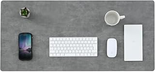 YAMAZEN DUM-F9043 (SDGY) Desk Mat, 35.4 x 16.9 inches (90 x 43 cm), 0.07