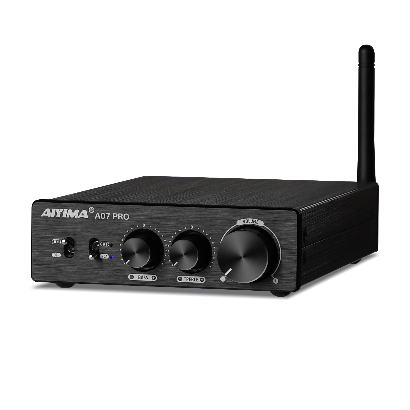 AIYIMA A07PRO TPA3255 300W 2.0-Channel Stereo Bluetooth 5.2 Amplifier | Treble/B