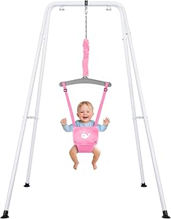 Baby Jumpers and Bouncers Height Adjustable Activity Center for 6-24 Months