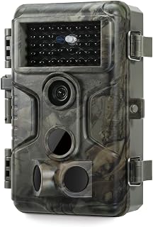 GardePro A3S Trail Camera (Non-Cellular, Non-WiFi), 64MP Photo & 1296P HD Video, 0.1s Trigger, 100ft No-Glow Night Vision, Motion Activated Wildlife Camera