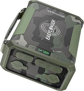EASYLONGER ES960 PRO Battery Pack 297.6Wh Portable Power Station for Camping Small Generator