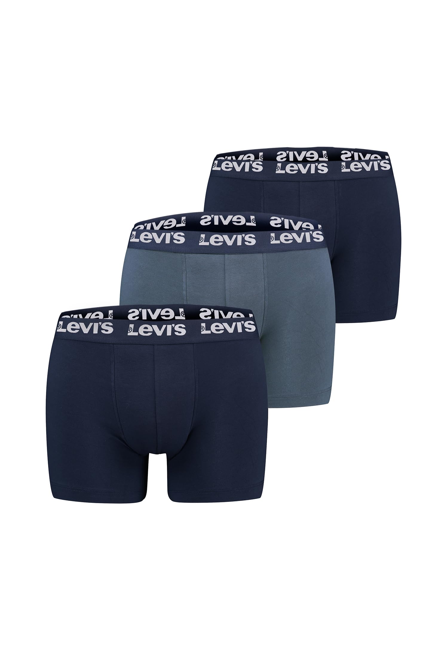 Levi'S Repeat Logo Slip (2 Pack) Men's, Navy Combination