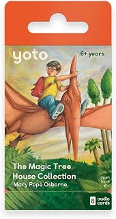 Yoto The Magic Treehouse Collection - 8 Kids Audio Cards, Ages 6+ | Screen-free audiobook cards for Yoto Player and Mini | Mary Pope Osborne stories | adventure listening ages 6+ | kids gift