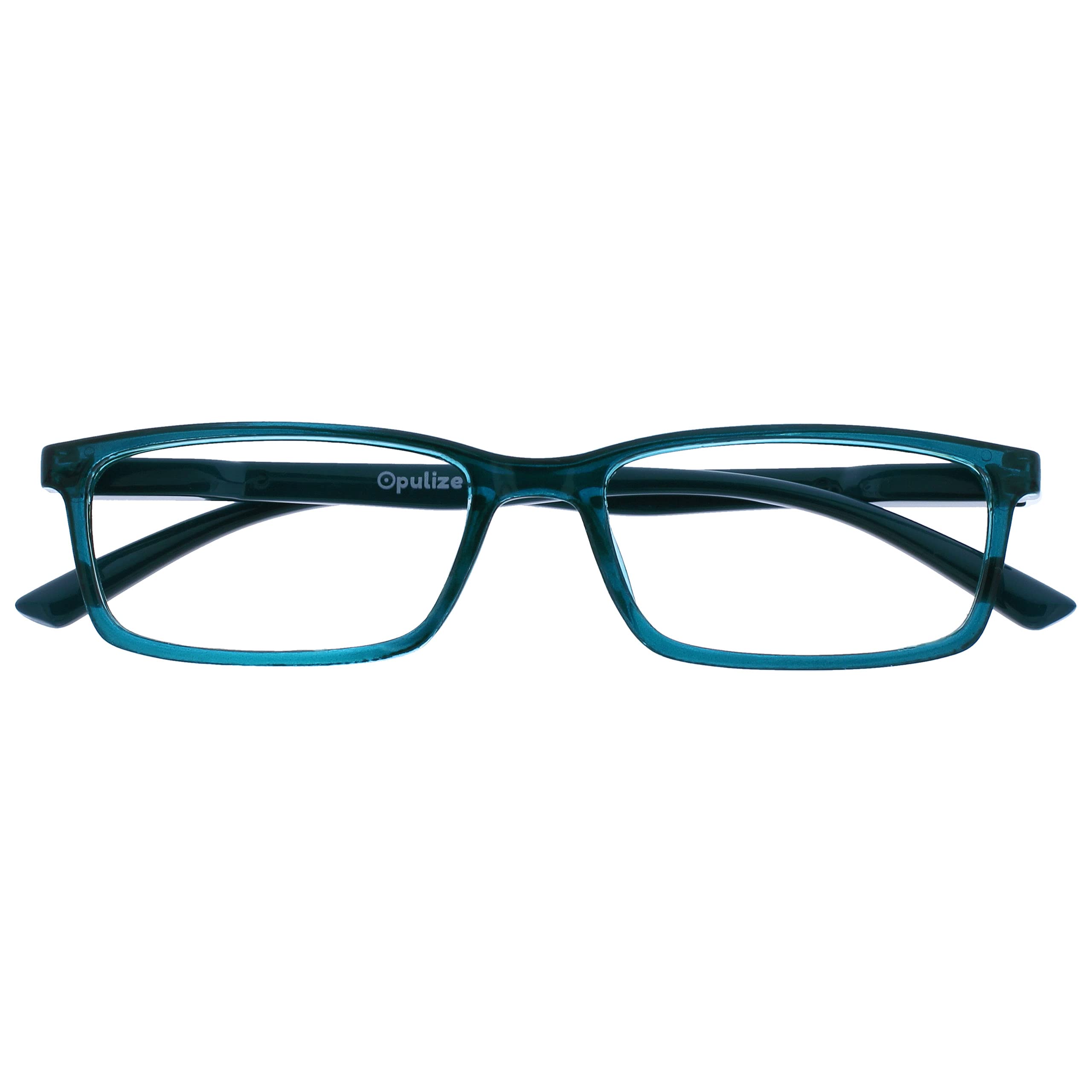 OPULIZE SEE Blue Light Blocking Reading Glasses for Men Women Anti Glare Lens UV