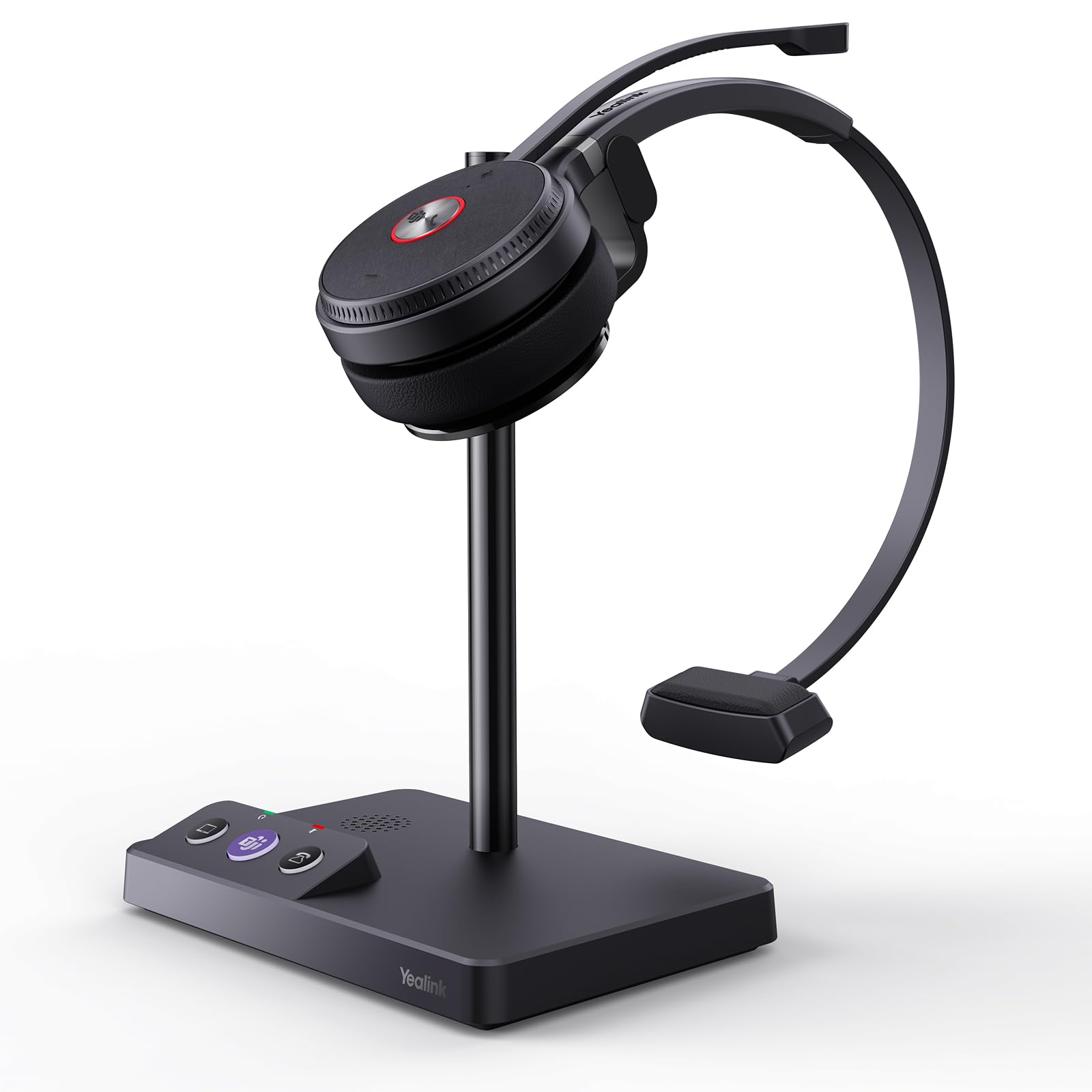 Yealink WH62 Mono Wireless DECT Headset for IP Phone & PC, Teams Certified | 525