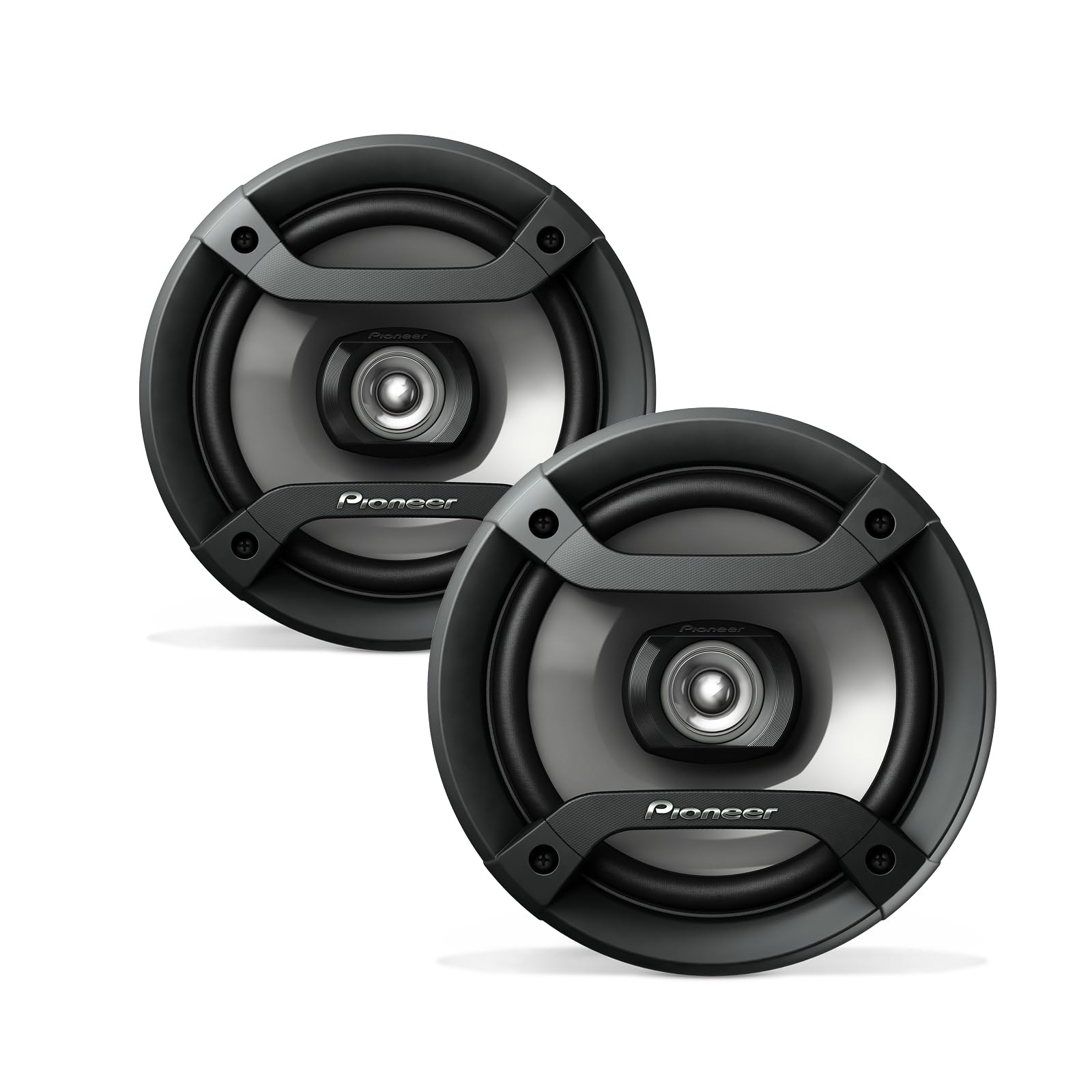 Pioneer F-Series TS-F1634R 6.5" 2-Way Coaxial Car Speakers 200W Max | Great Fact