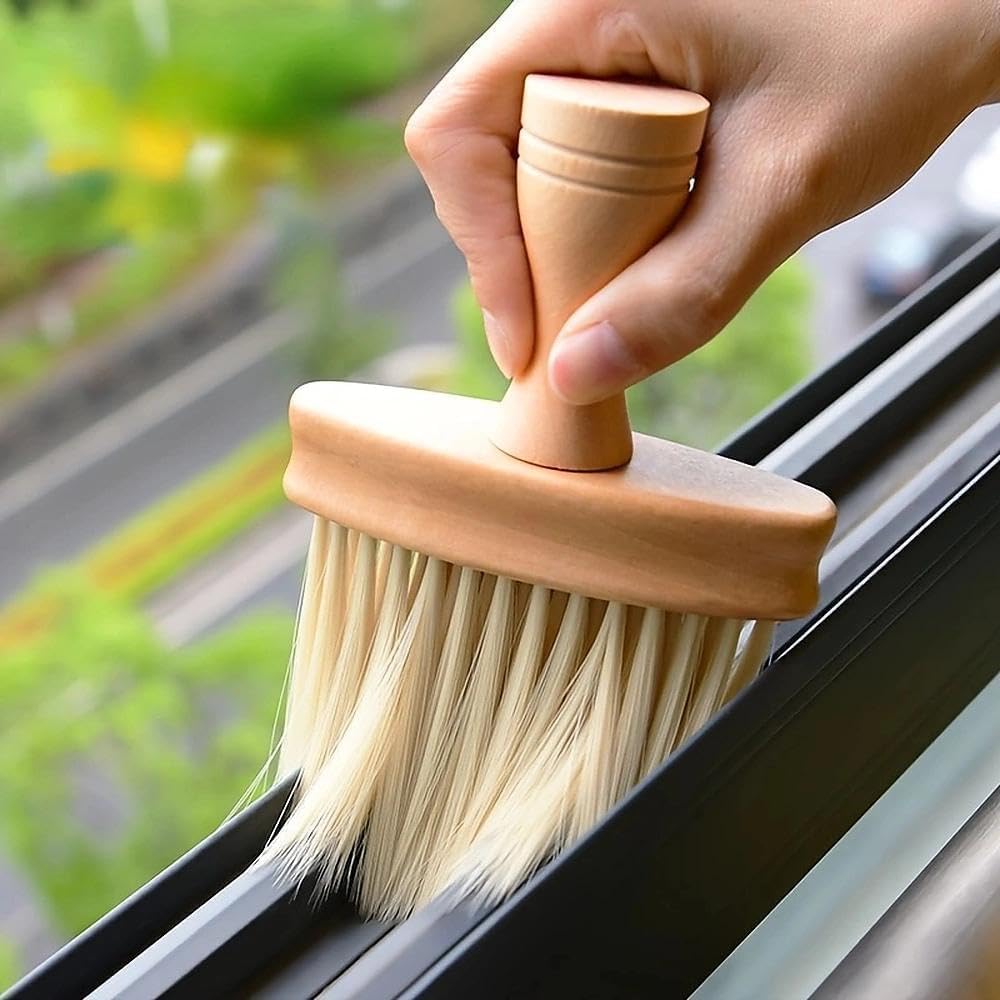1Pc Multi-use Plastic Brush for Window Groove, Kitchen & Bathroom Cleaning | Mul