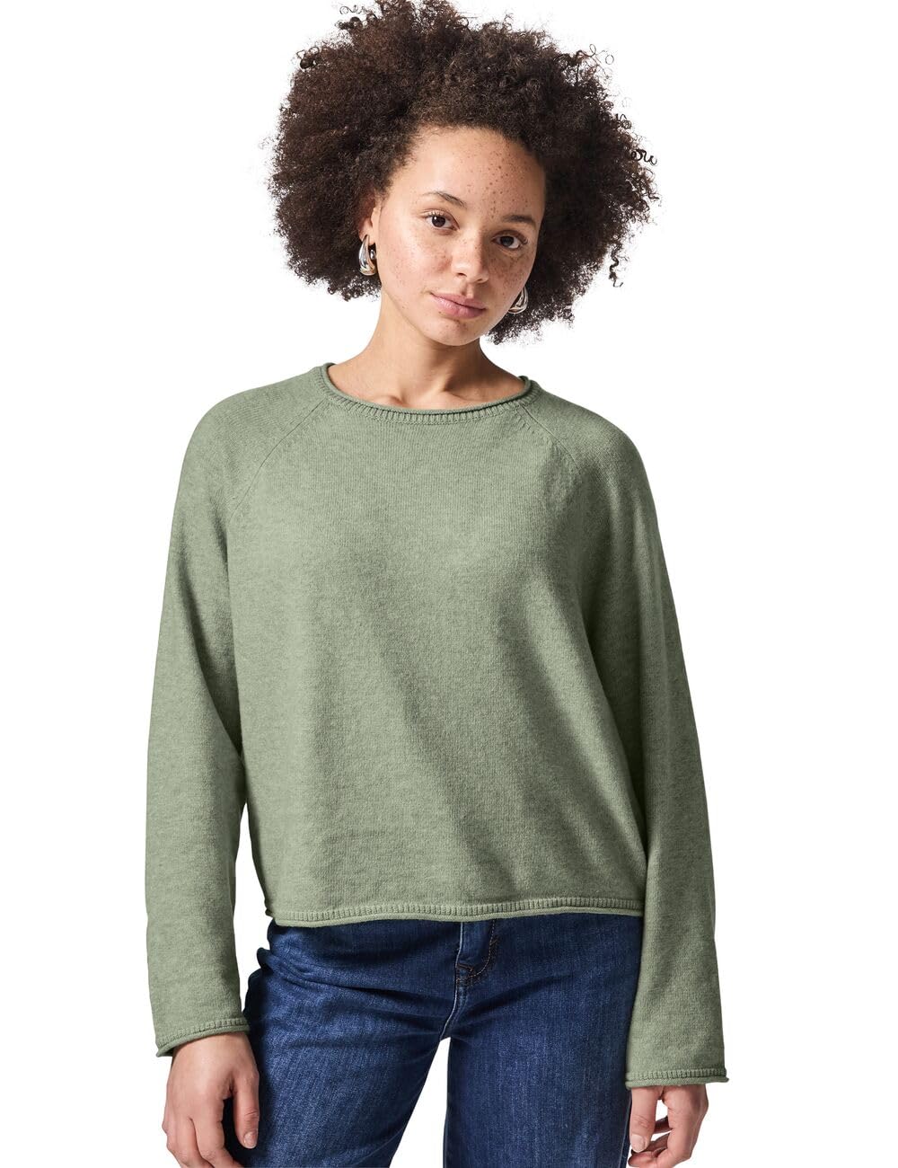Street One Studio Women's Crew Neck Sweater