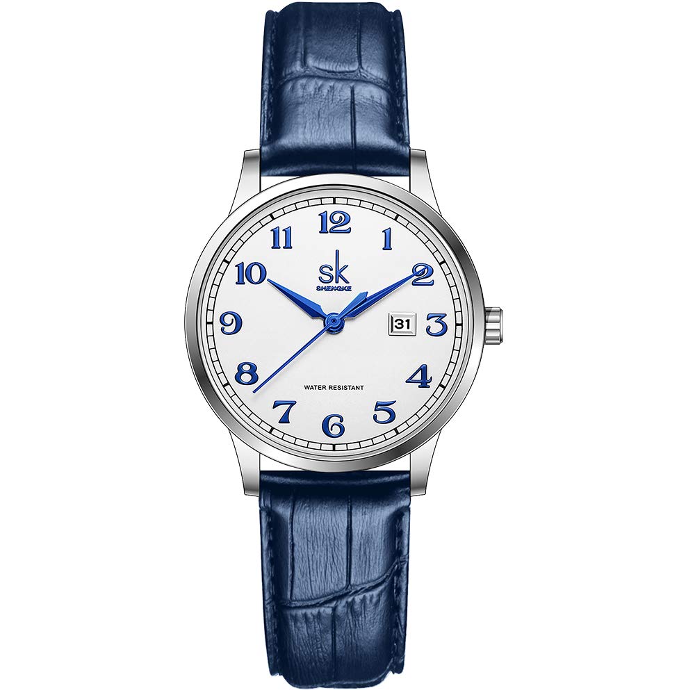 SHENGKE SK Orologi da donna Classic Business con cinturino in acciaio inossidabi