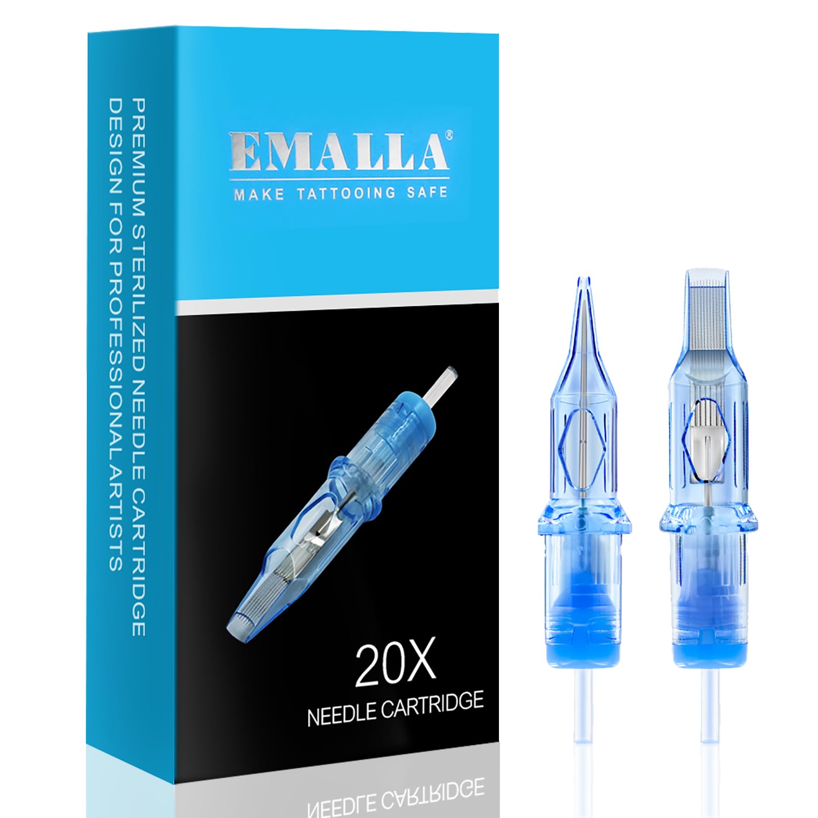 Emalla ELIOT 20Pcs Professional 0803RLL 0.25mm for Artists and Beginners | Bugpi