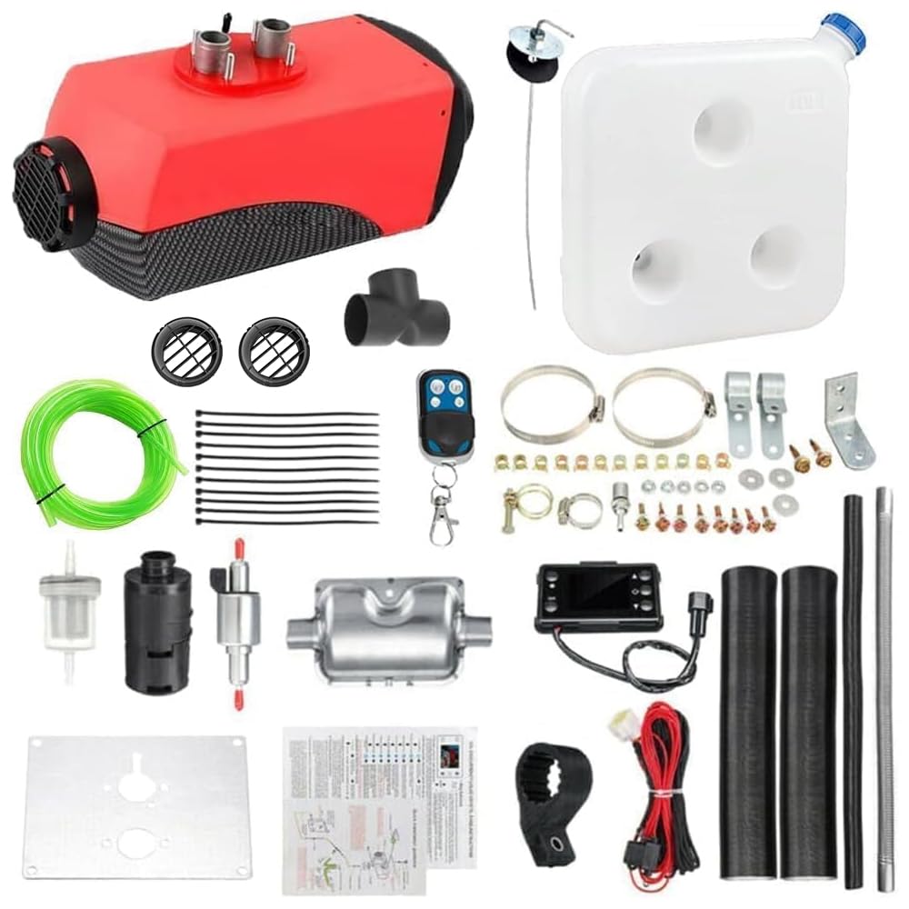 Jacgood Diesel Heater for Campervan 12V 5KW-8KW Diesel Air Heater | Remote Contr