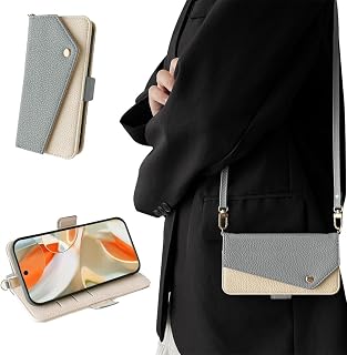 Kahper for Google Pixel 9/Pixel 9 Pro 5G Case Notebook Type Shoulder Stylish Google Pixel 9/9 Pro Case Notebook Type Cute Smartphone Case Pixel 9 Pro Magnetic Pixel 9 Notebook Type Case Card Storage