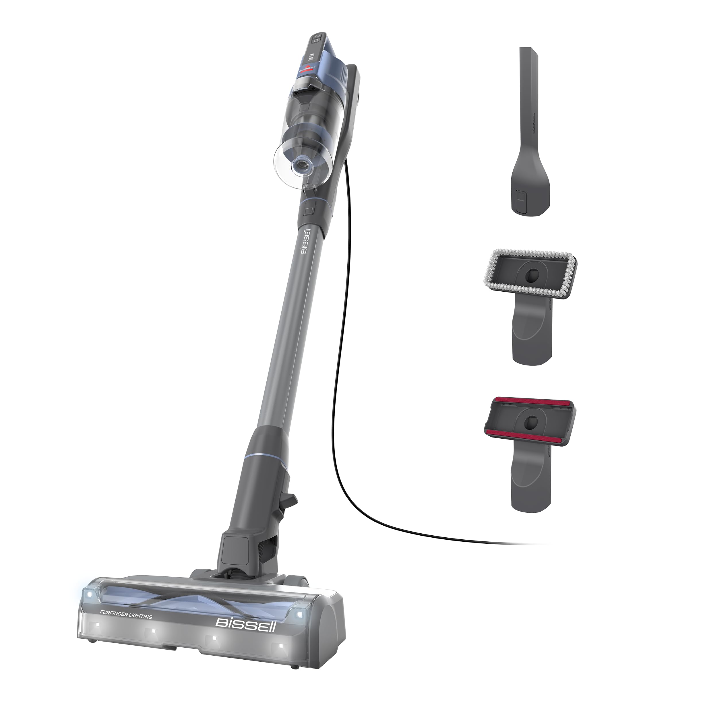 Bissell PowerClean FurFinder Corded Stick Vacuum, HEPA, 4282K | 30-foot power co