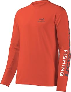 Bassdash Camisetas de Pesca para Hombre protección Solar UV UPF 50+ Camiseta de Manga Larga