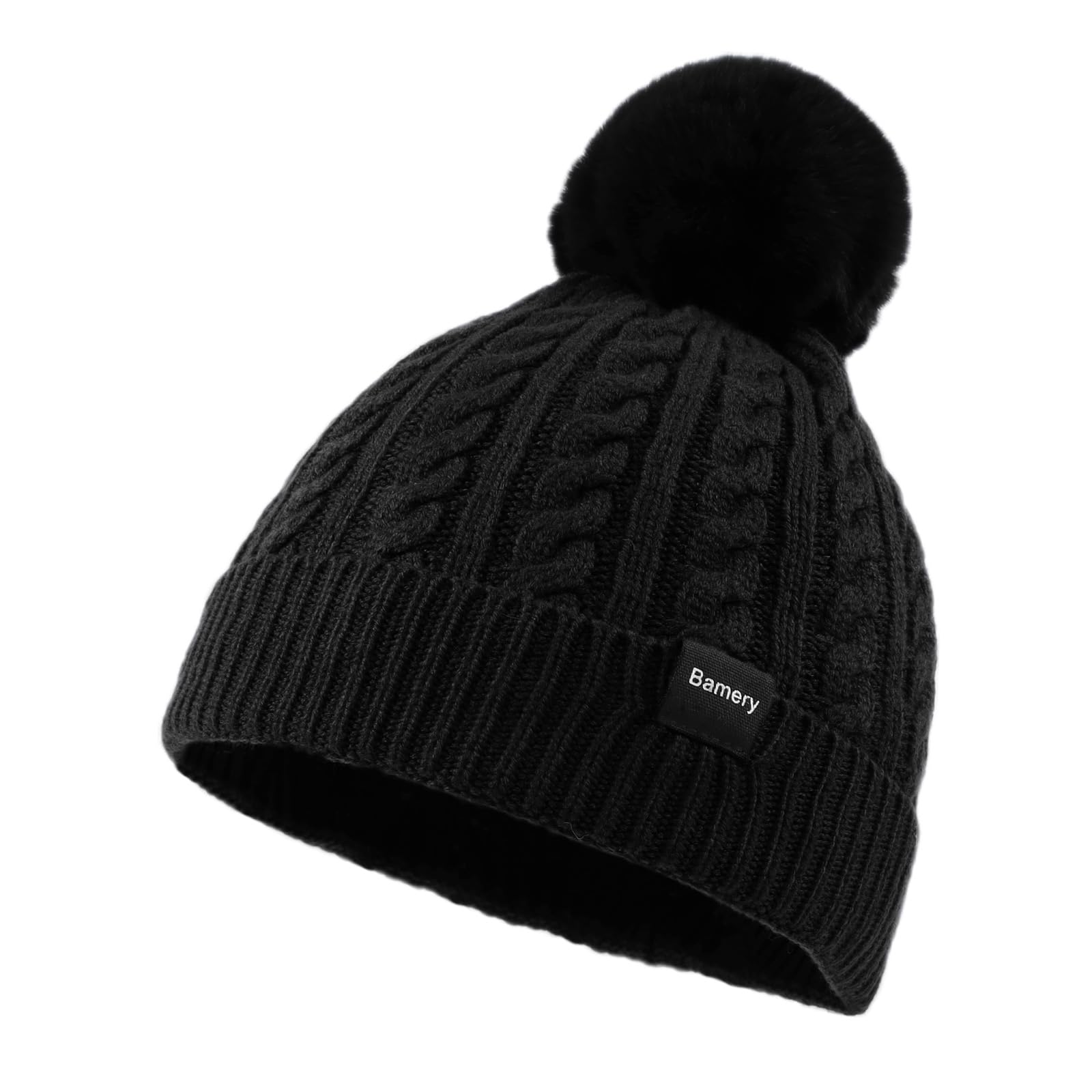 Baby Winter Hat Toddler Girls Pompom Beanie Infant Warm Knit Hats