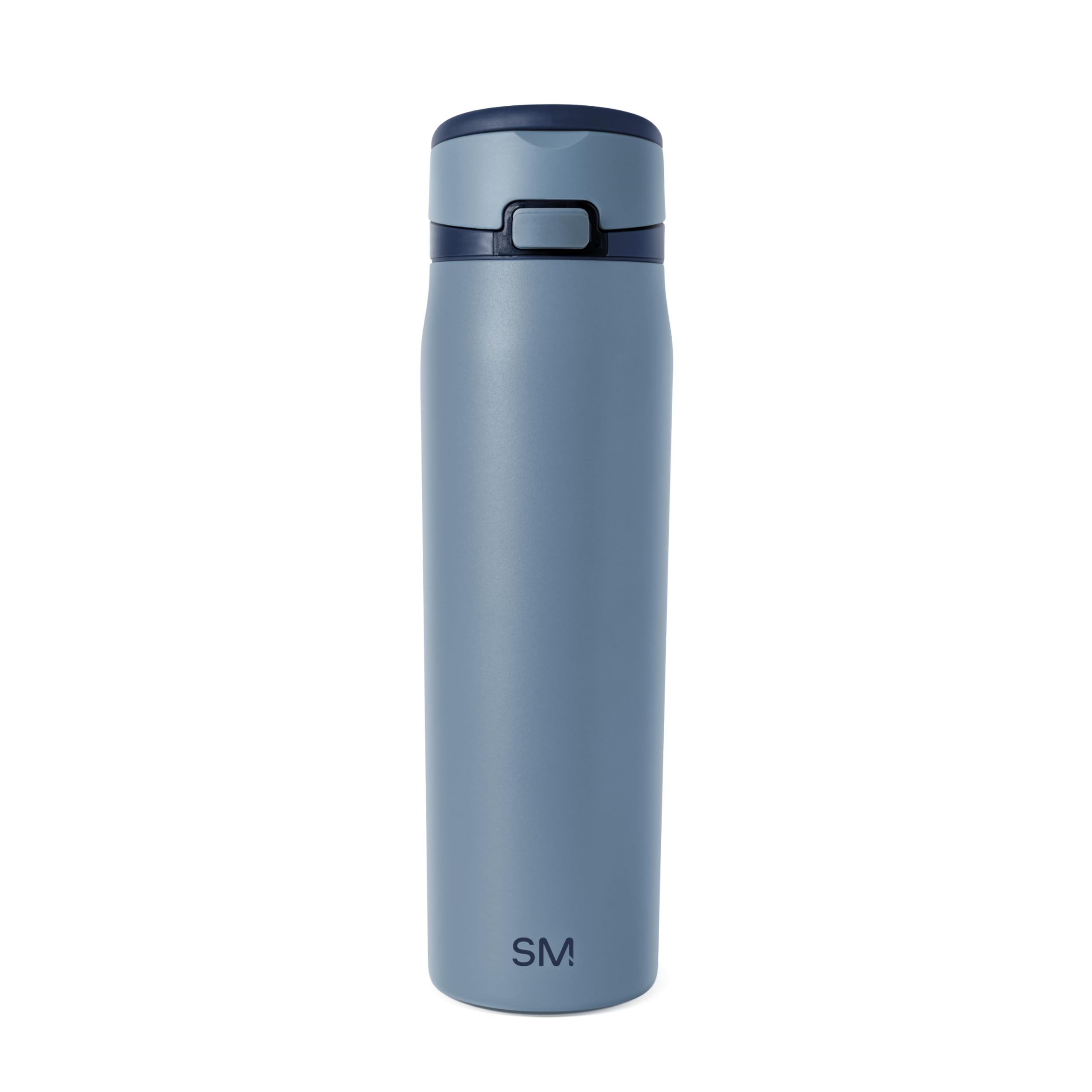 Simple Modern Water Bottle with Straw & Handle | 30oz | Blue | Mesa Loop Insulat