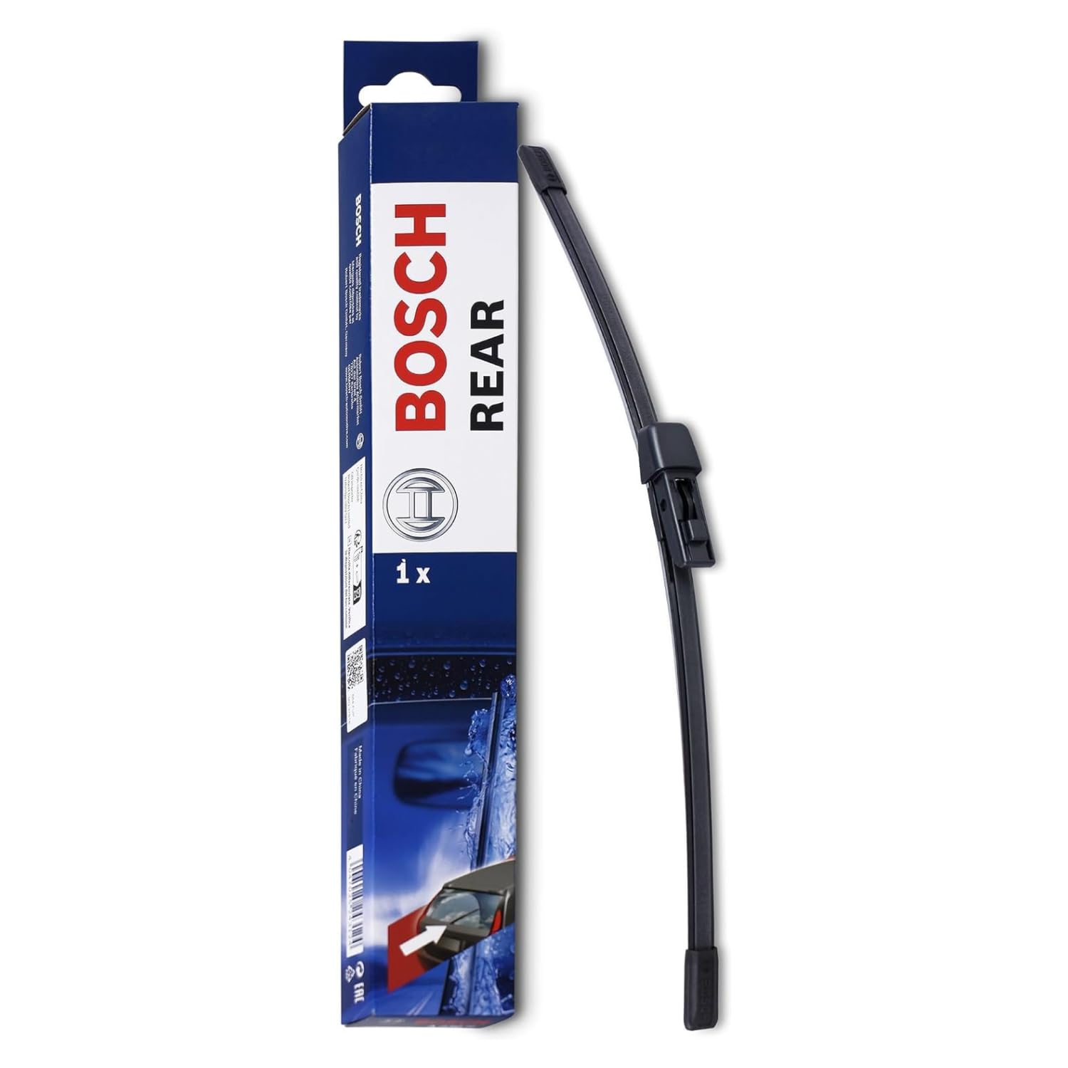 Bosch Rear Wiper A331H - Excellent Cleaning Performance - Replacement Blade for 