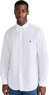 POLO RALPH LAUREN Men's Classic Fit Plaid Oxford Shirt
