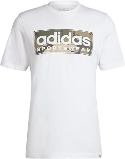 adidas Men's Camo Linear Graphic Tee T-Shirt