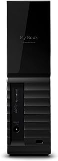 Western Digital 8TB My Book Desktop External Hard Drive, USB 3.0, External HDD with Password Protection and Backup Software - WDBBGB0080HBK-NESN