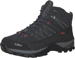 CMP RIGEL MID TREKKING SHOES WP, Trekking shoes, Men, Anthracite-Torba, 43 EU