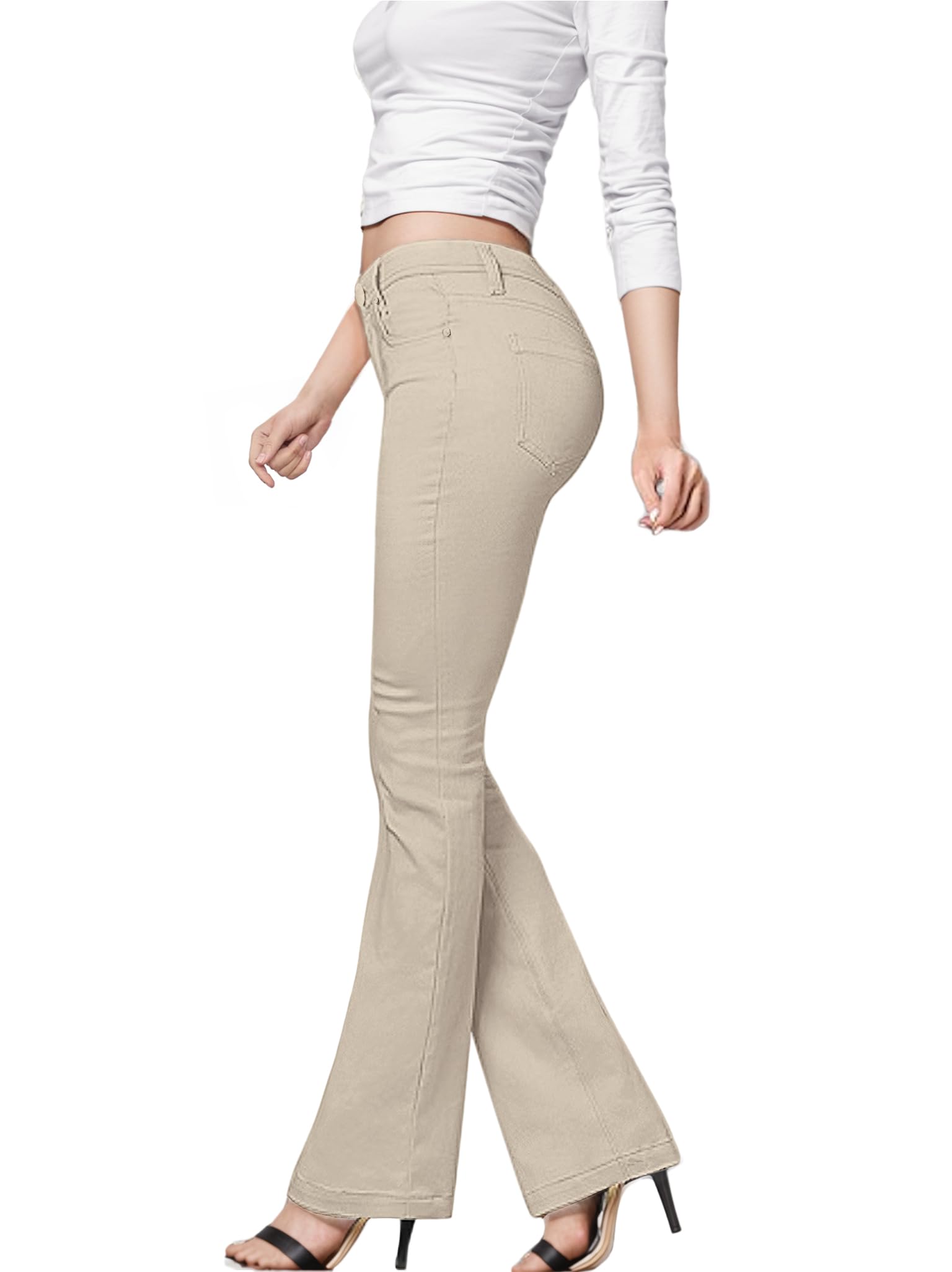 Hybrid & Company Women's Bootcut Pants