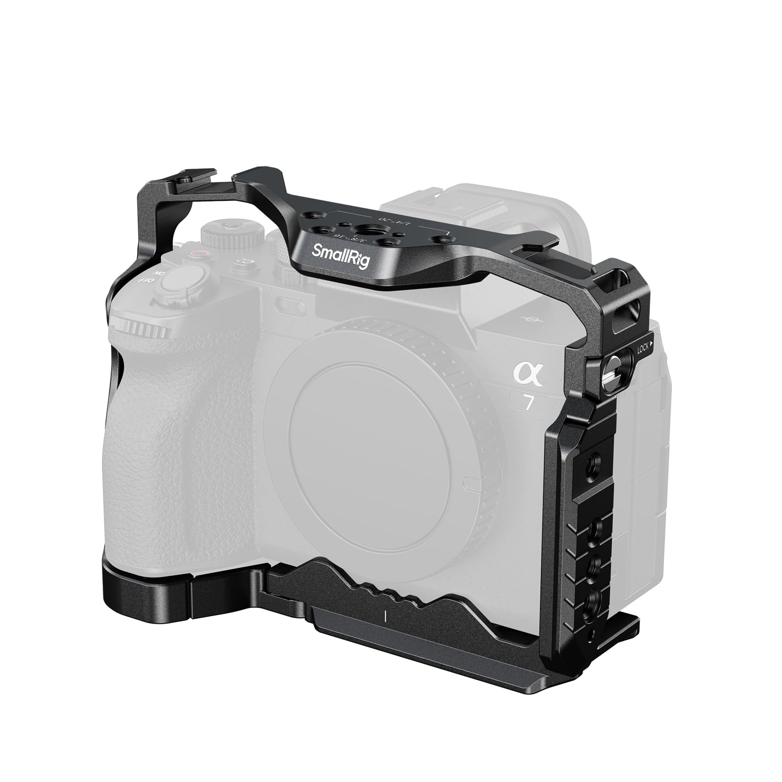 SmallRig HawkLock Quick Release Cage for Sony Alpha 7 Series | for Sony Alpha 7R