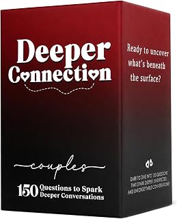 Odrano Couples Games, Deeper Conversations for Couples Connection | 150 Deep Questions to Build Intimate Connection and Trust, A Couples Card Game for Date Nights, Long Distance, Anniversary