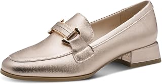MARCO TOZZI Women's Stylish Block Heel Loafers