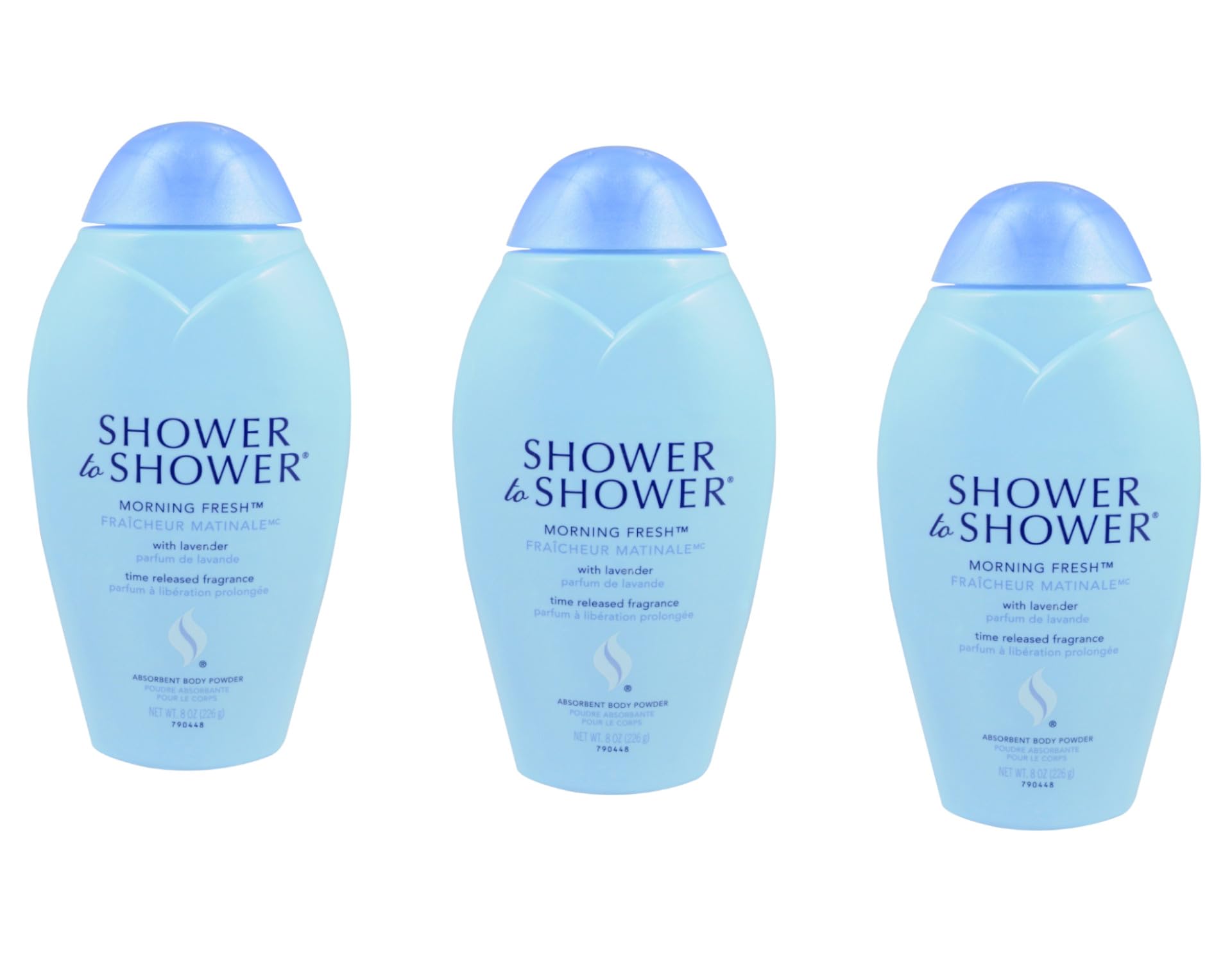 Shower to Shower Morning Fresh Body Powder, 8 Oz (3 Pack)