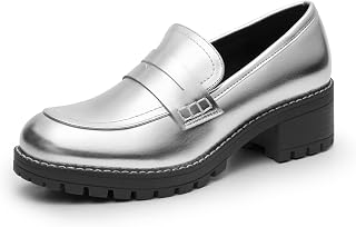DREAM PAIRS Women's Penny Chunky Loafers Work Shoes