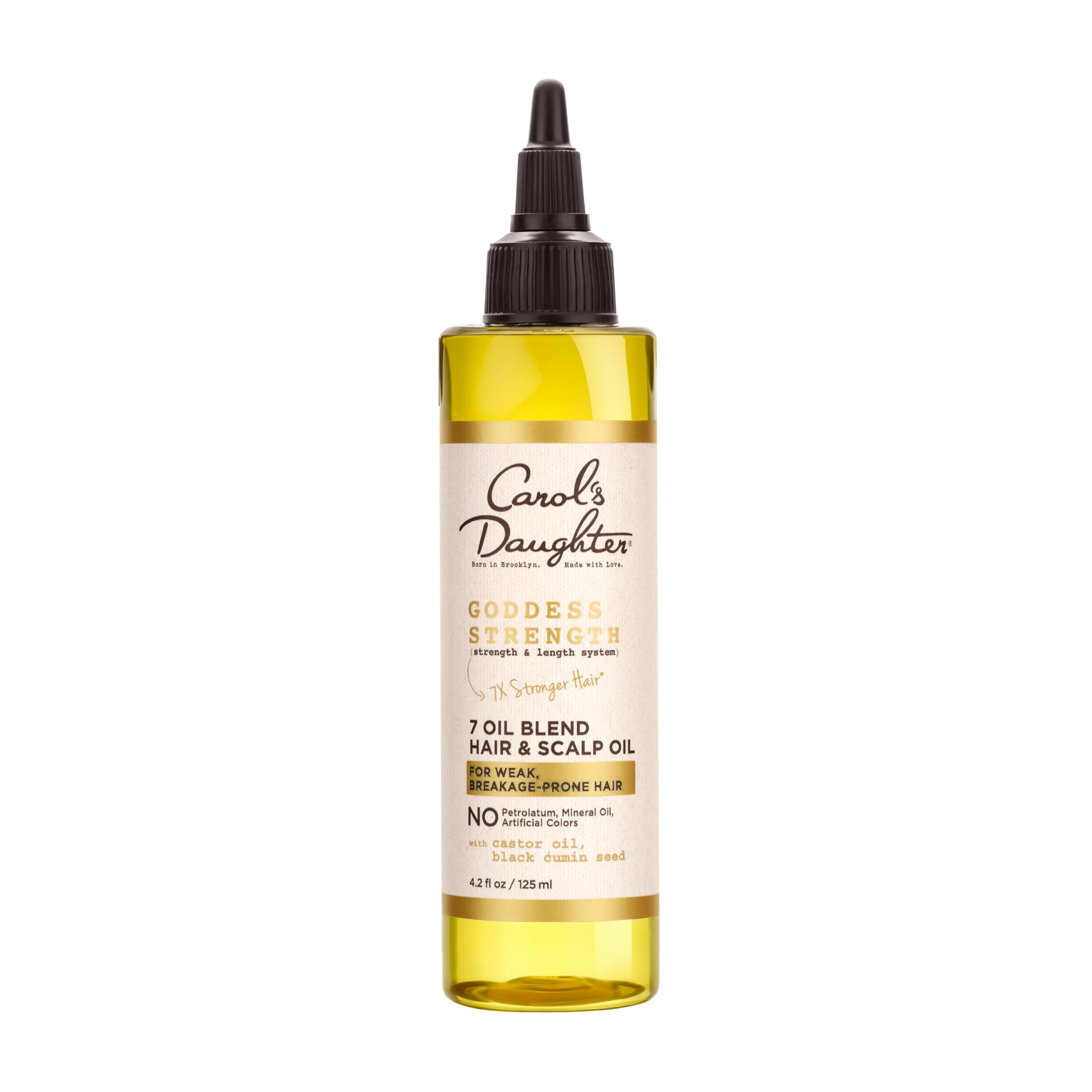Carol's Daughter Goddess Strength 7 Oil Blend Scalp and Hair Oil for Waves, Coil