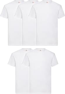 Fruit of the Loom Men's T-Shirt Double Pack + Free MyShirt Gym Bag