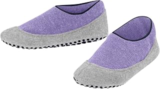 FALKE Unisex Kids Cosy Slipper Slipper Socks Anti-Slip Nubs Printed On Sole Improved Grip Thick Comfortable Warm Full Inner Plush Breathable Climate-Regulating Odour-Neutralising Wool 1 Pair