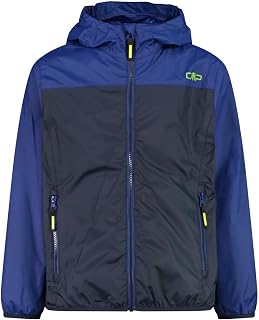 CMP Children's Hooded Rain Jacket Unisex – Children and Teenagers (Pack of 1)