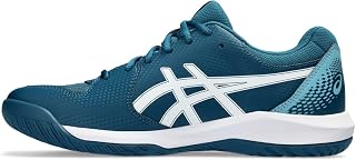 Asics Men's Gel-Resolution 9 Tennis Shoes, 14, White/Black