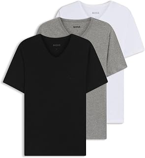 BOSS Herren T-Shirt Vn 3p Co T-Shirt (3er Pack)