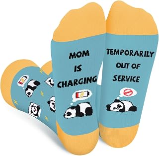 Funny Socks for Mother Women - Novelty Mothers Day Birthday Gifts for Mom - Crazy Silly Sock Christmas Stocking